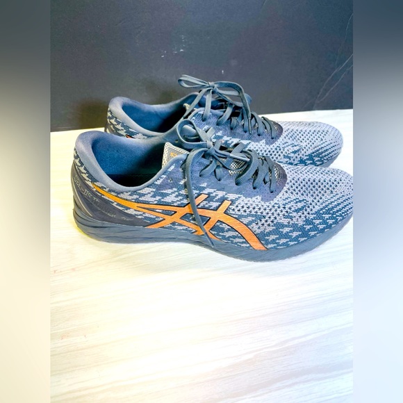 Men's Asics Gel DS Trainer 25 1011A675 Gray Gold Running Shoes Lace Up Sz 11 - Picture 2 of 8